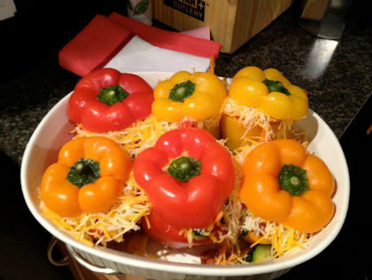 Delicious Fiesta Peppers (Credit: Nicole DiCicco)