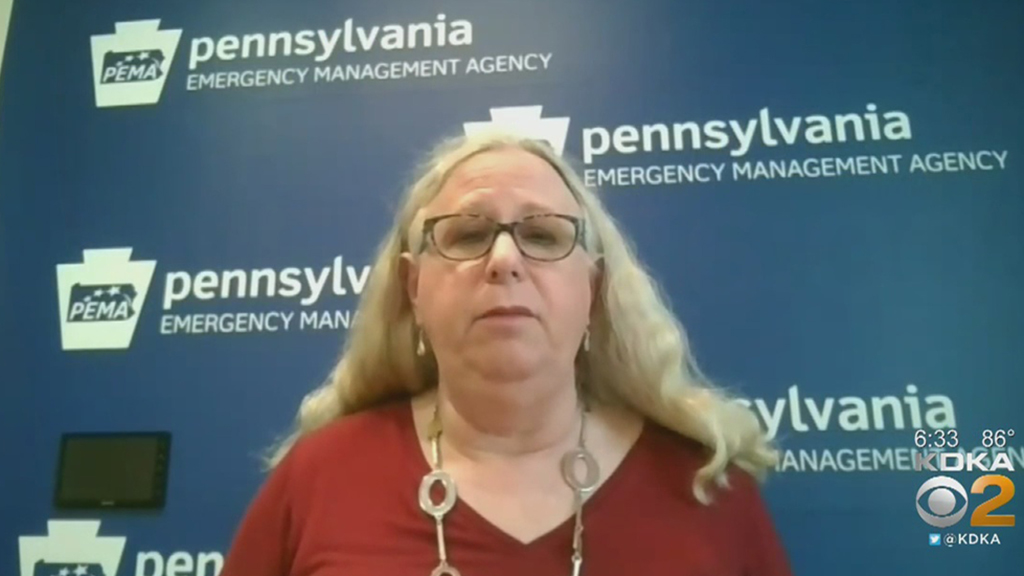 Coronavirus numbers appear to be flattening, says Health Secretary Dr. Rachel Levine – CBS Pittsburgh