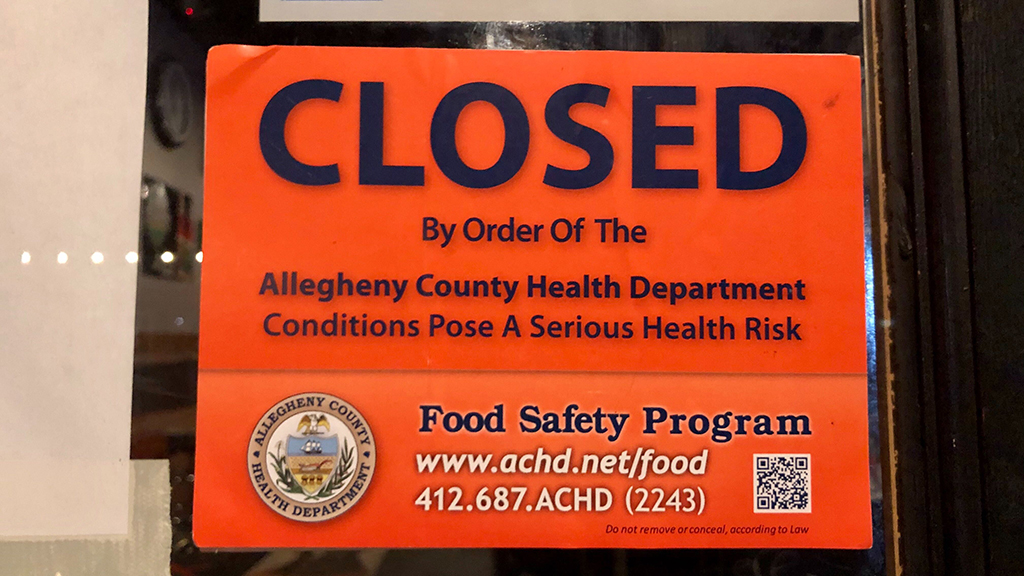 Allegheny County Department of Health Closes Penn Hills Business – CBS Pittsburgh