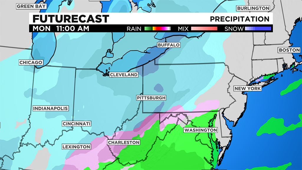Winter conditions of heavy snowfall, snow and ice on the horizon – CBS Pittsburgh
